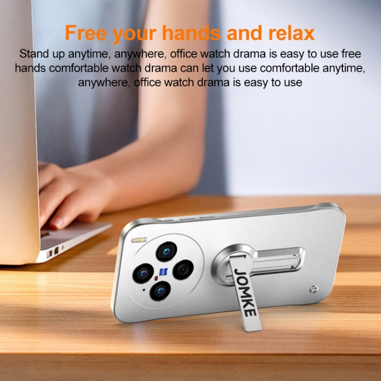 For vivo X100s Pro Baking Varnish 360 Rotate Holder No Frame PC Phone Case