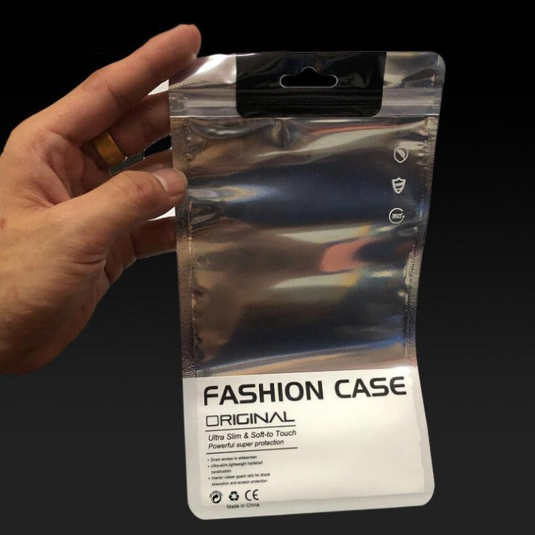 100 PCS Phone Case Packaging Bag Silver Plated Aluminum Self Sealing Bag, Specification:13.5x23cm(For 6-6.2 inch)