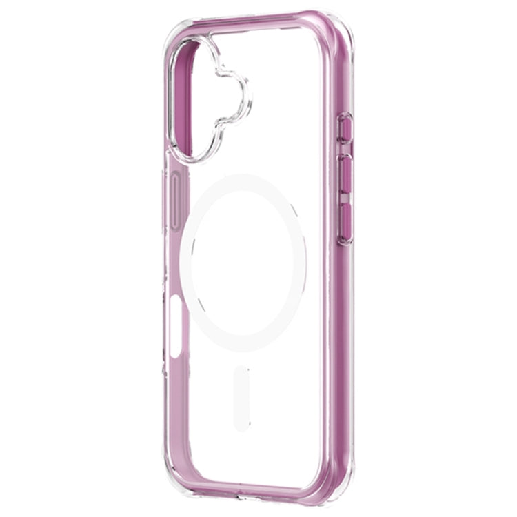 For iPhone 16 Plus ZGA Colorful Airbag Magsafe PC Hybrid TPU Phone Case