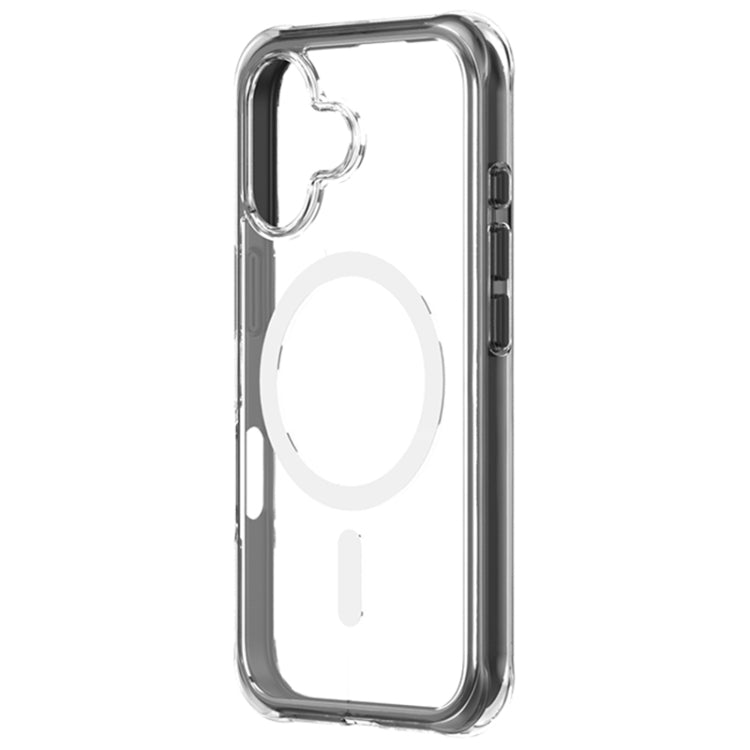 For iPhone 16 Plus ZGA Colorful Airbag Magsafe PC Hybrid TPU Phone Case