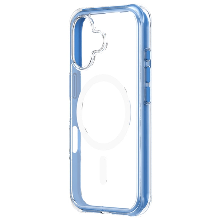 For iPhone 16 ZGA Colorful Airbag Magsafe PC Hybrid TPU Phone Case