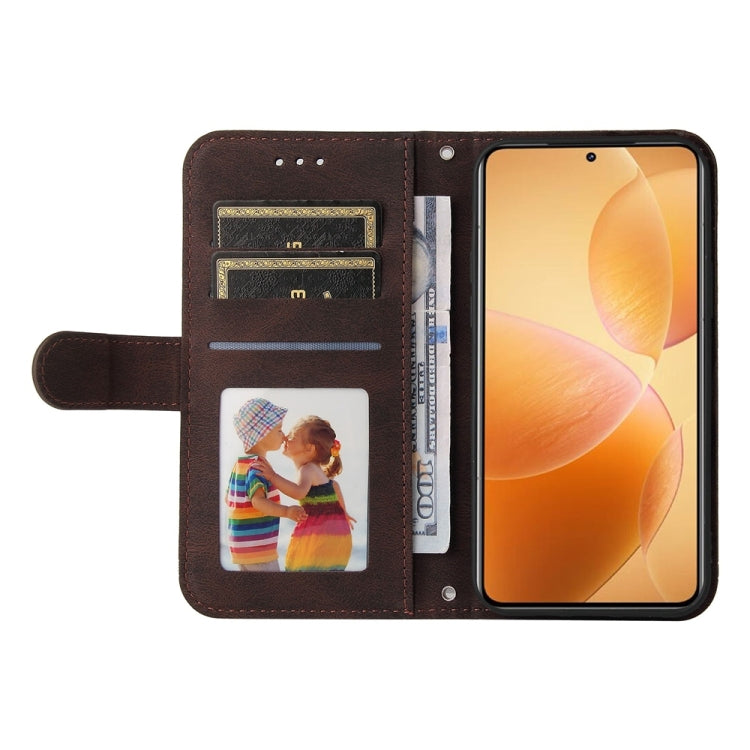 For Xiaomi 14T Pro Skin Feel Life Tree Metal Button Leather Phone Case