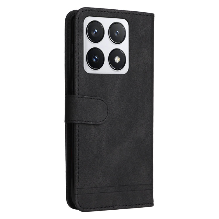 For Xiaomi 14T Pro Skin Feel Life Tree Metal Button Leather Phone Case
