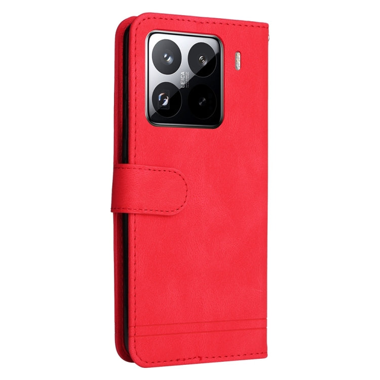 For Xiaomi 15 Pro Skin Feel Life Tree Metal Button Leather Phone Case