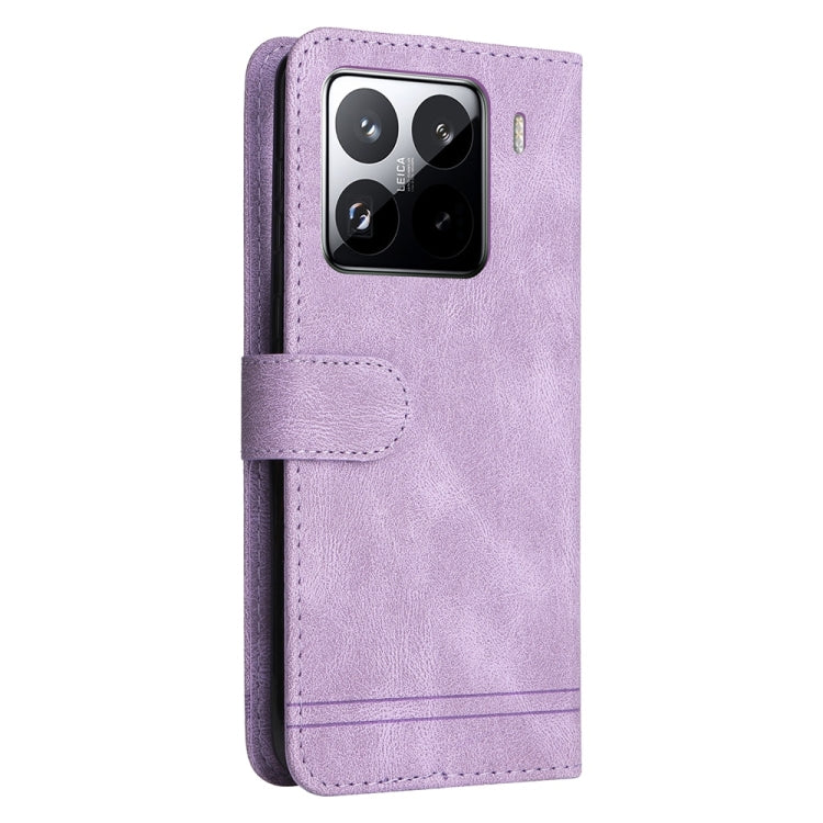For Xiaomi 15 Pro Skin Feel Life Tree Metal Button Leather Phone Case