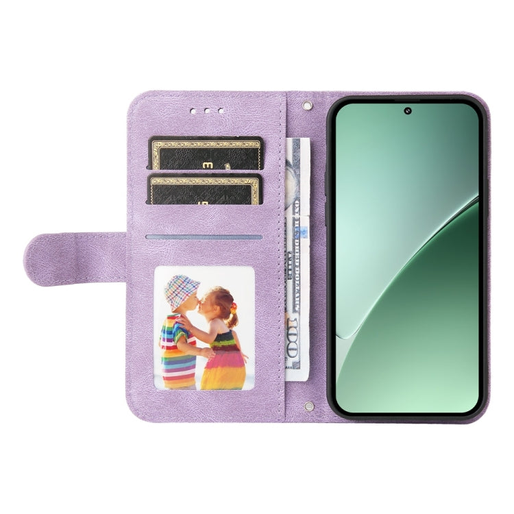 For Xiaomi 15 Pro Skin Feel Life Tree Metal Button Leather Phone Case