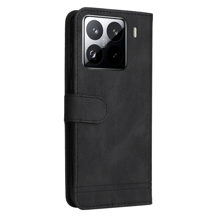 For Xiaomi 15 Pro Skin Feel Life Tree Metal Button Leather Phone Case