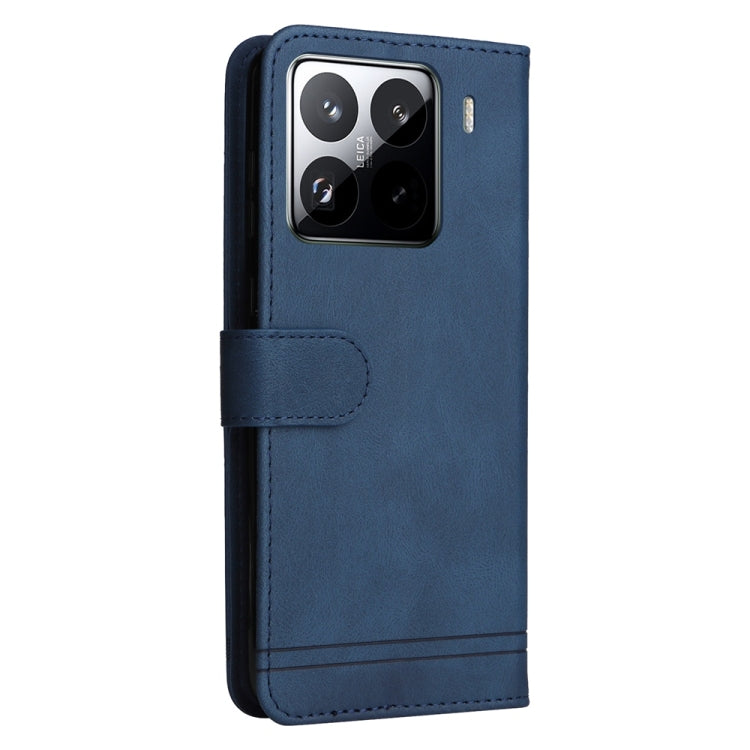 For Xiaomi 15 Pro Skin Feel Life Tree Metal Button Leather Phone Case