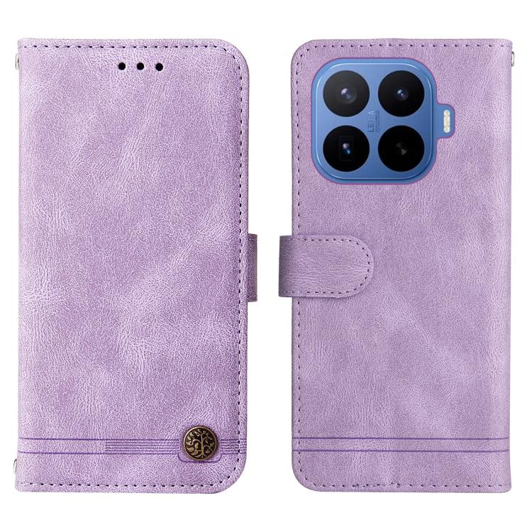 For Xiaomi 17T Pro 5G Skin Feel Life Tree Metal Button Leather Phone Case
