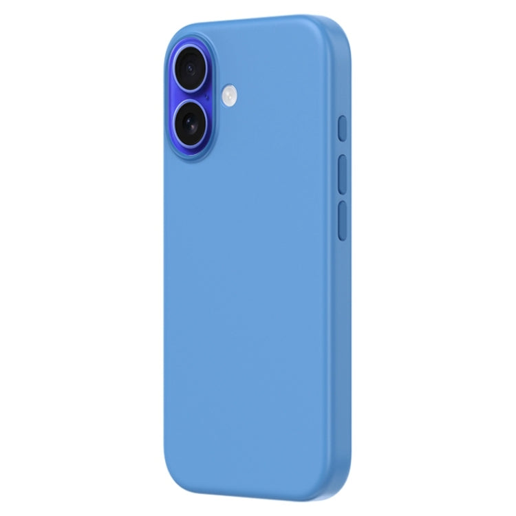 For iPhone 16 ZGA Colorful Liquid Silicone Magsafe Phone Case