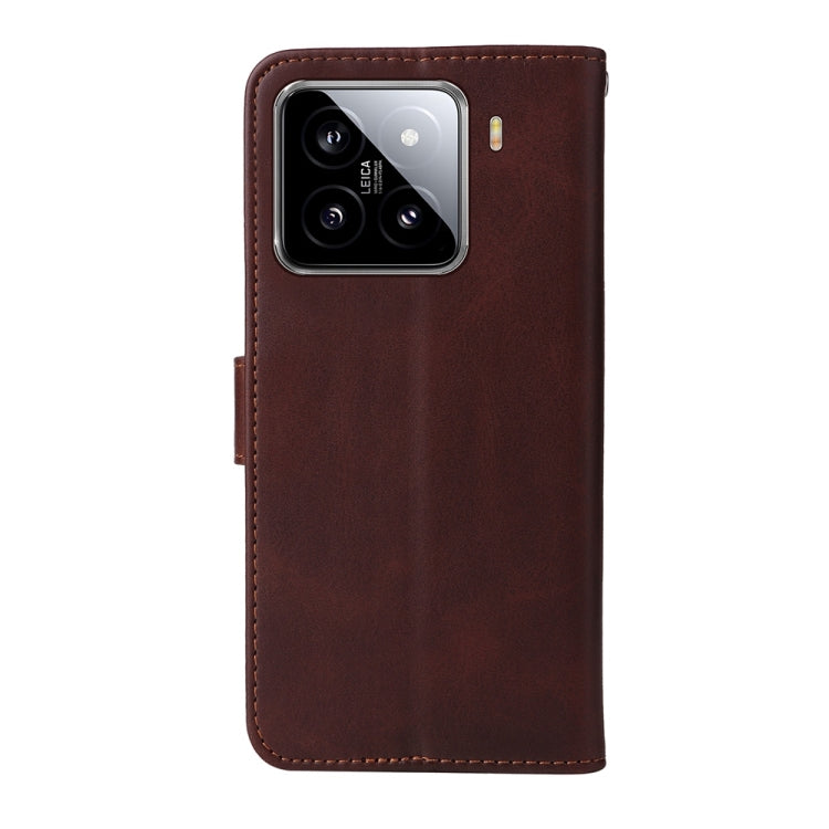 For Xiaomi 15 Classic Calf Texture Flip Leather Phone Case