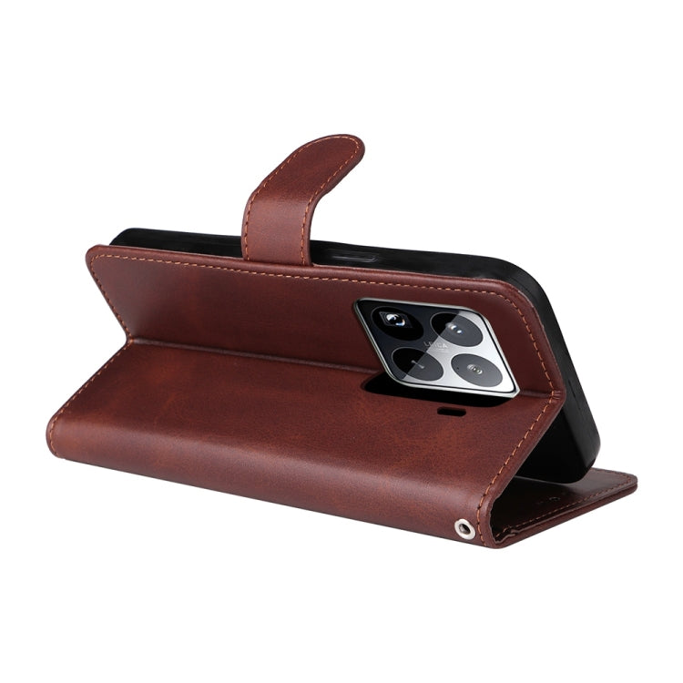 For Xiaomi 15 Pro Classic Calf Texture Flip Leather Phone Case