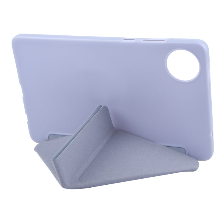For Xiaomi Redmi Pad SE 8.7 Deformation Silicone Leather Tablet Case