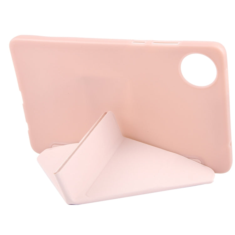 For Xiaomi Redmi Pad SE 8.7 Deformation Silicone Leather Tablet Case