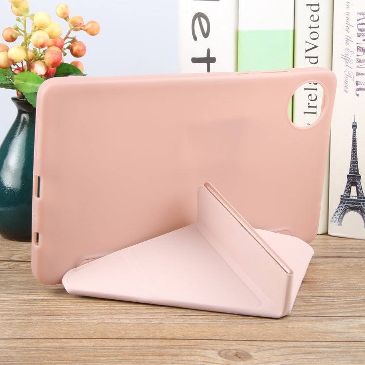 For Xiaomi Redmi Pad SE 8.7 Deformation Silicone Leather Tablet Case