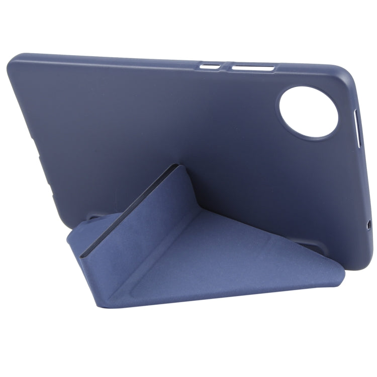 For Xiaomi Redmi Pad SE 8.7 Deformation Silicone Leather Tablet Case