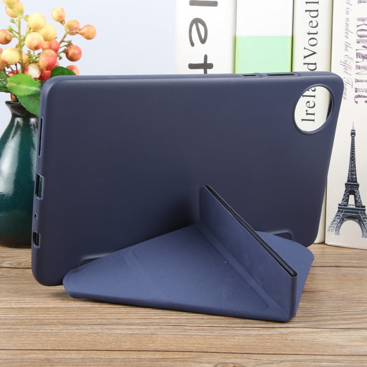 For Xiaomi Redmi Pad SE 8.7 Deformation Silicone Leather Tablet Case