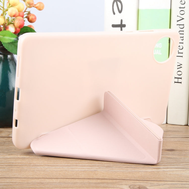 For Xiaomi Redmi Pad SE 8.7 Deformation Silicone Leather Tablet Case