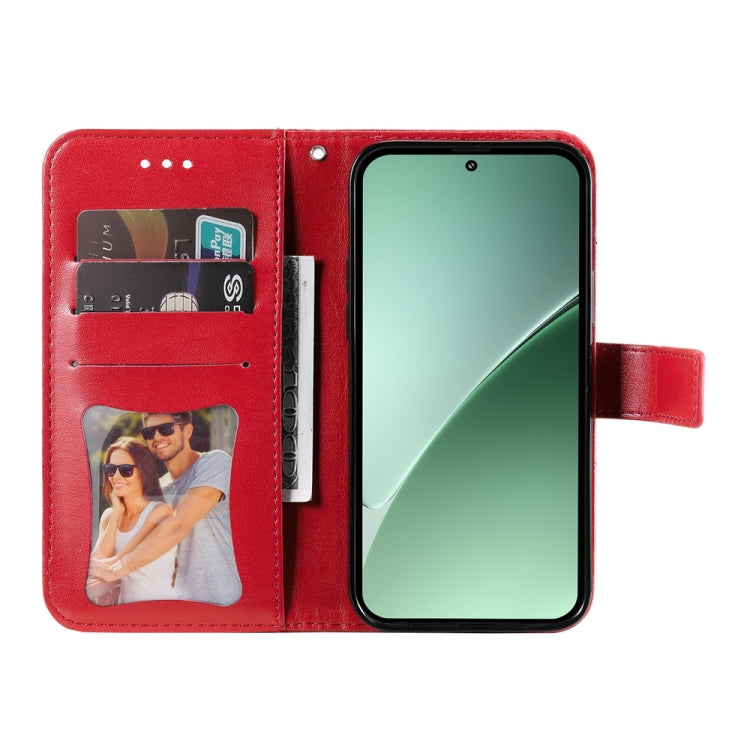For Xiaomi 15 Pro Seven-petal Flowers Embossing Leather Phone Case