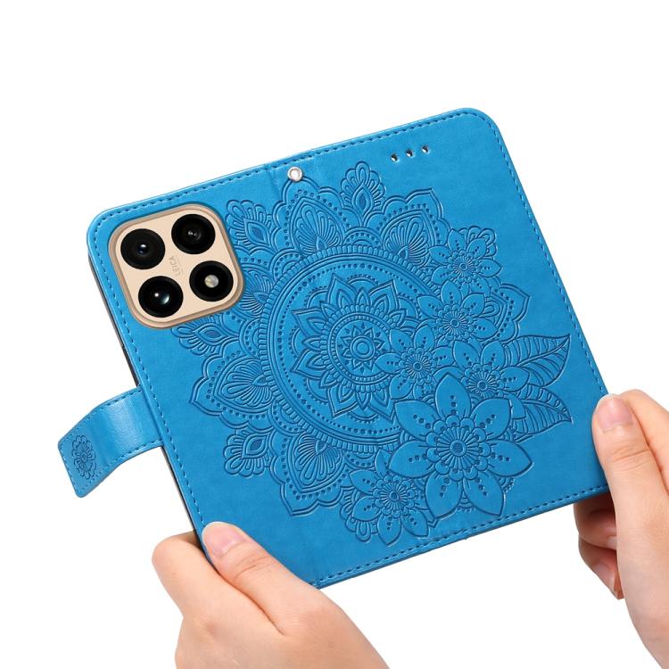 For Xiaomi 15T 5G Seven-petal Flowers Embossing Leather Phone Case