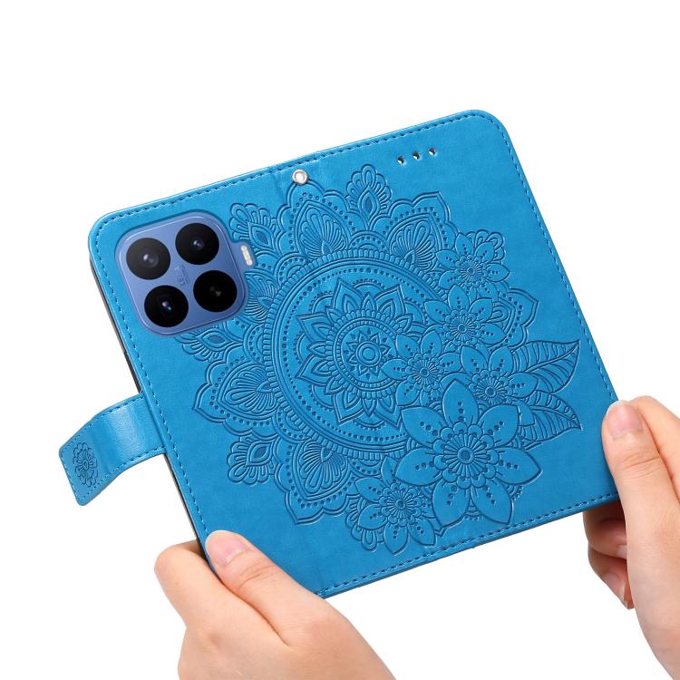 For Xiaomi 17T Pro 5G Seven-petal Flowers Embossing Leather Phone Case
