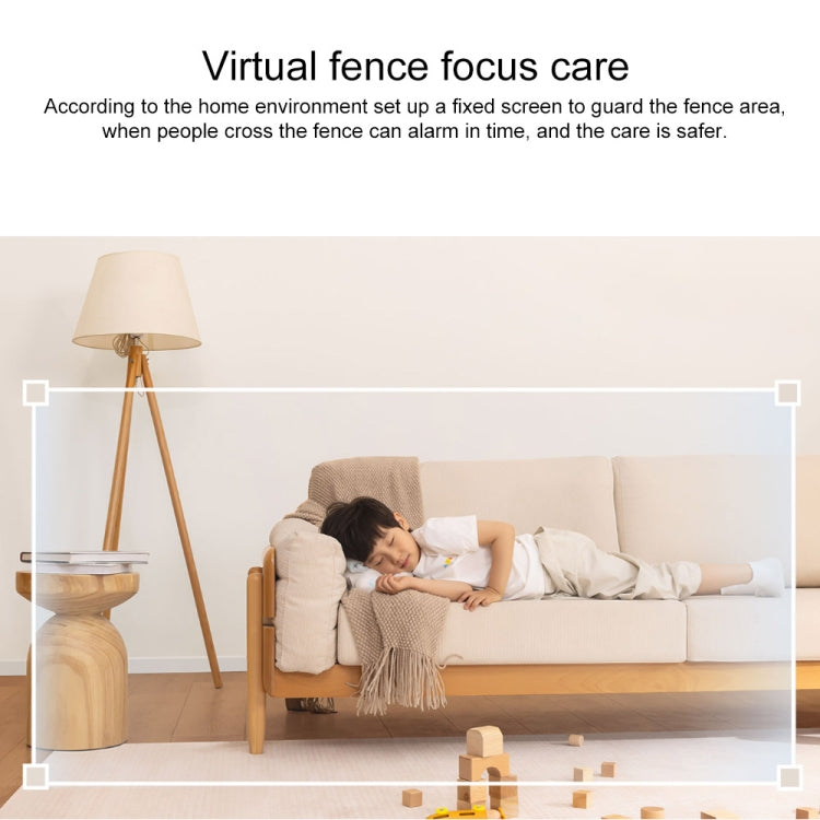 Original Xiaomi Smart Camera C500 Dual Lens Edition 4MP Support AI Detection, US Plug - White