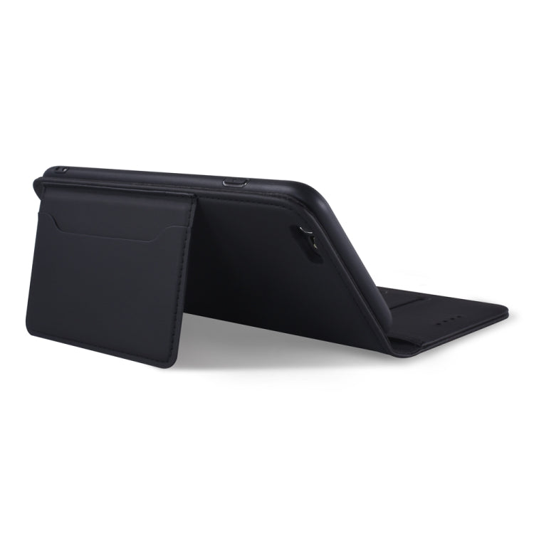 For iPhone 6 Plus / 6s Plus Strong Magnetism Shockproof Horizontal Flip Liquid Feel Leather Case with Holder & Card Slots & Wallet