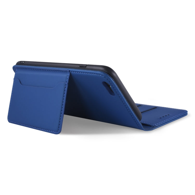 For iPhone 6 Plus / 6s Plus Strong Magnetism Shockproof Horizontal Flip Liquid Feel Leather Case with Holder & Card Slots & Wallet