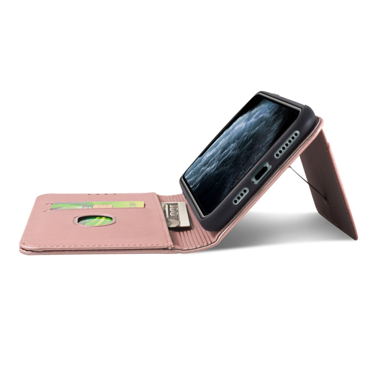 For iPhone 11 Pro Max Strong Magnetism Shockproof Horizontal Flip Liquid Feel Leather Case with Holder & Card Slots & Wallet