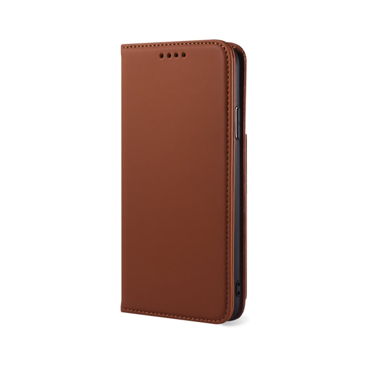 For iPhone 11 Pro Strong Magnetism Shockproof Horizontal Flip Liquid Feel Leather Case with Holder & Card Slots & Wallet