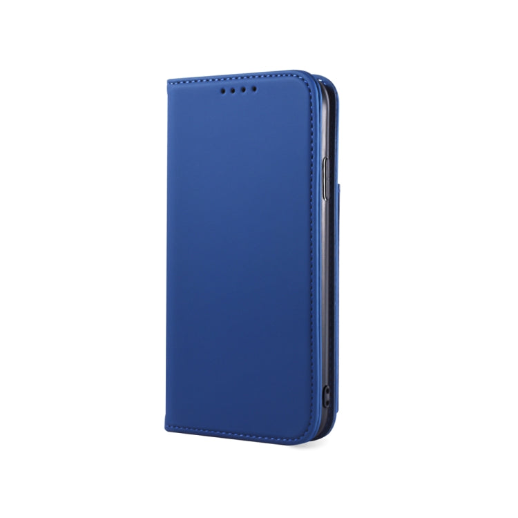 For iPhone XR Strong Magnetism Shockproof Horizontal Flip Liquid Feel Leather Case with Holder & Card Slots & Wallet
