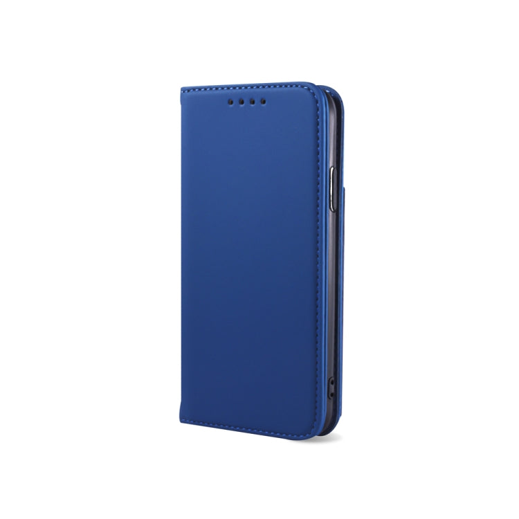 For iPhone XS Max Strong Magnetism Shockproof Horizontal Flip Liquid Feel Leather Case with Holder & Card Slots & Wallet
