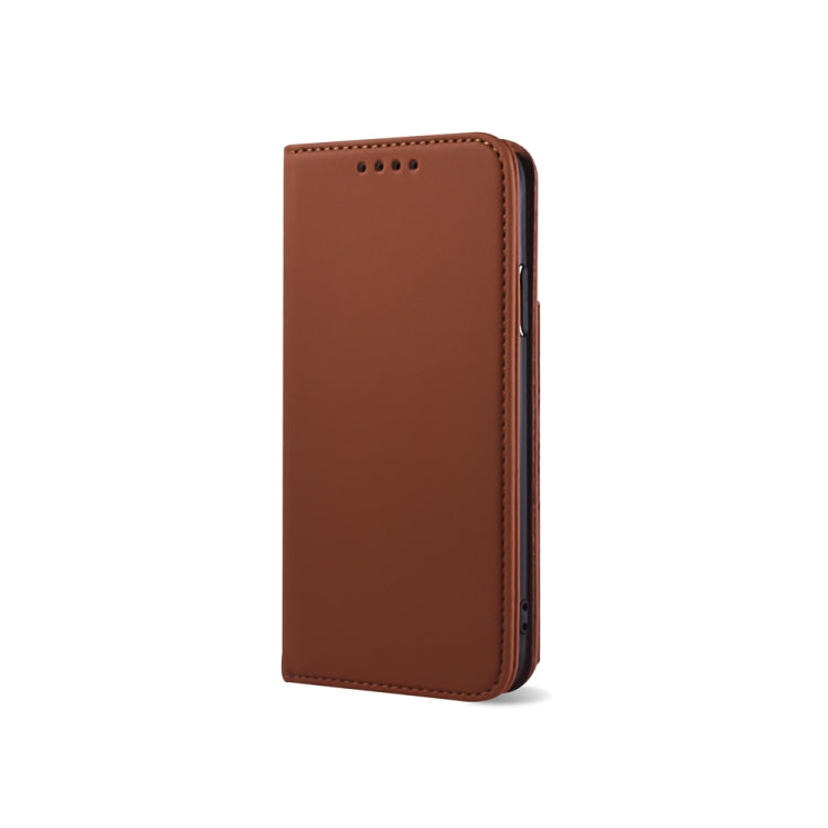 For iPhone XS Max Strong Magnetism Shockproof Horizontal Flip Liquid Feel Leather Case with Holder & Card Slots & Wallet