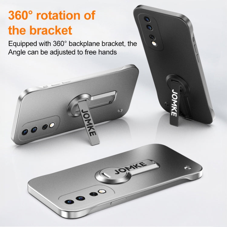 For Honor 80 Pro Baking Varnish 360 Rotate Holder No Frame PC Phone Case