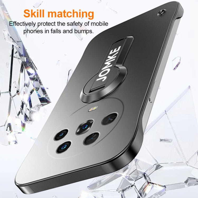 For Honor Magic4 Baking Varnish 360 Rotate Holder No Frame PC Phone Case