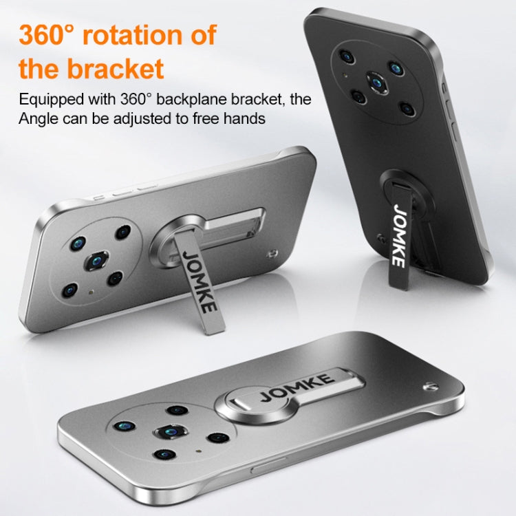 For Honor Magic4 Pro Baking Varnish 360 Rotate Holder No Frame PC Phone Case
