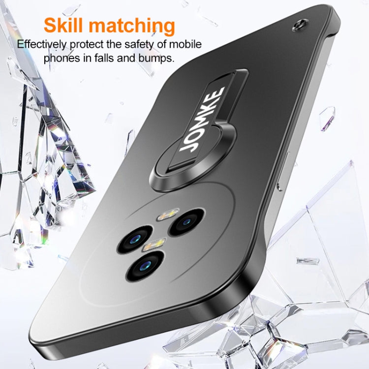For Honor Magic5 Baking Varnish 360 Rotate Holder No Frame PC Phone Case