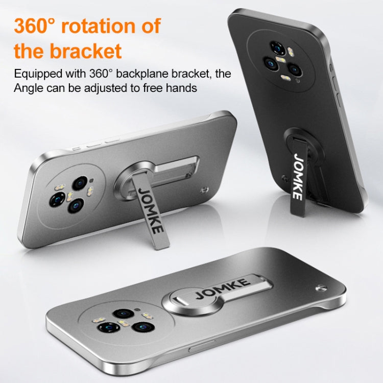 For Honor Magic5 Pro Baking Varnish 360 Rotate Holder No Frame PC Phone Case