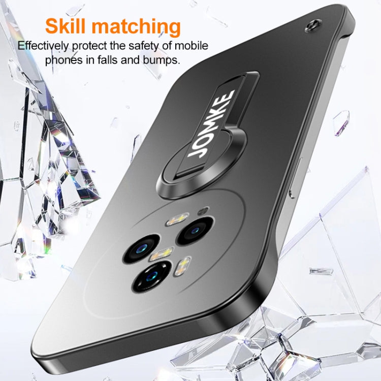 For Honor Magic5 Pro Baking Varnish 360 Rotate Holder No Frame PC Phone Case