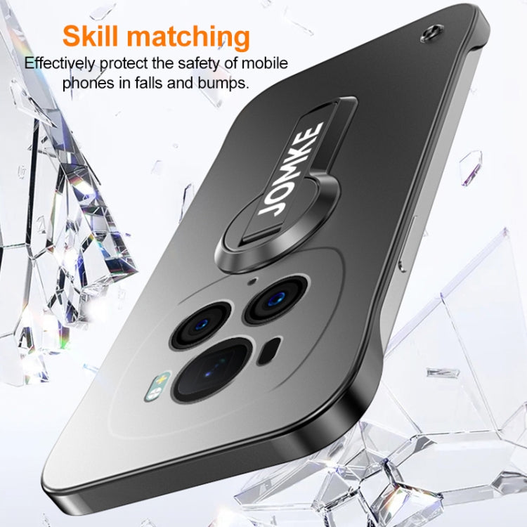 For Honor Magic6 Baking Varnish 360 Rotate Holder No Frame PC Phone Case