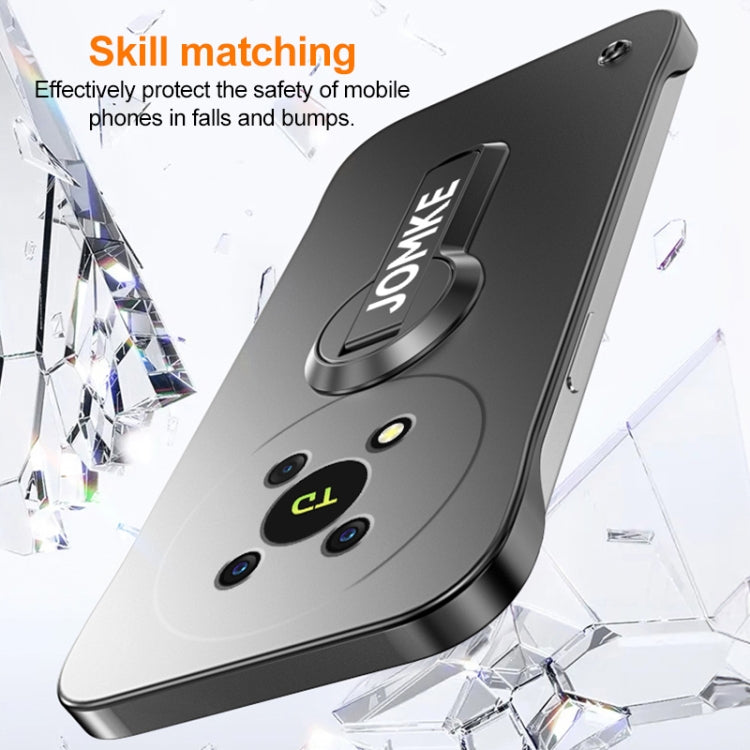 For Honor X40 GT Baking Varnish 360 Rotate Holder No Frame PC Phone Case