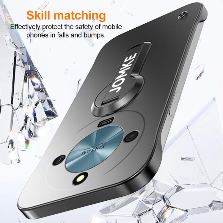 For Honor X50 Baking Varnish 360 Rotate Holder No Frame PC Phone Case