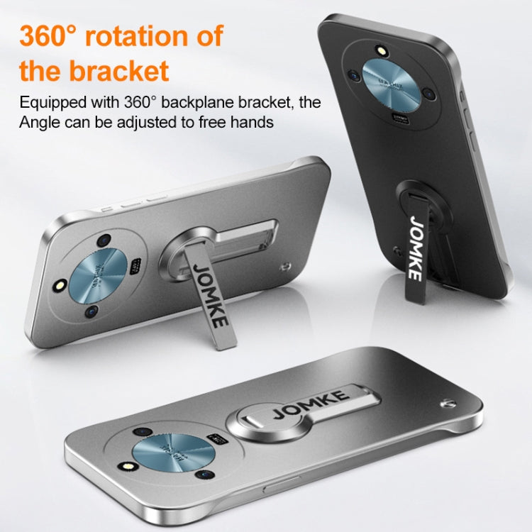 For Honor X50 Baking Varnish 360 Rotate Holder No Frame PC Phone Case
