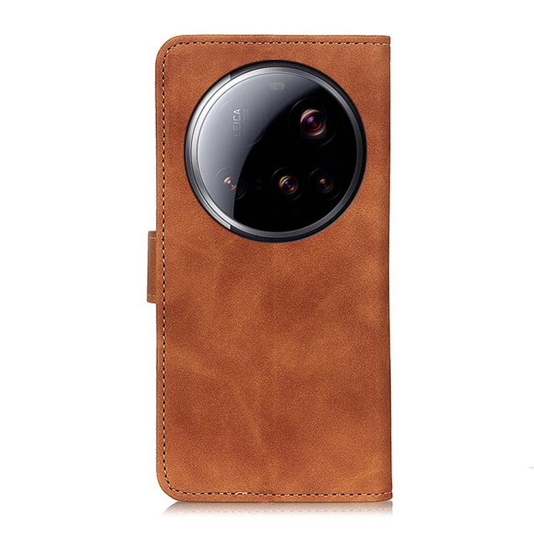 For Xiaomi 15 Ultra KHAZNEH Retro Texture Flip Leather Phone Case