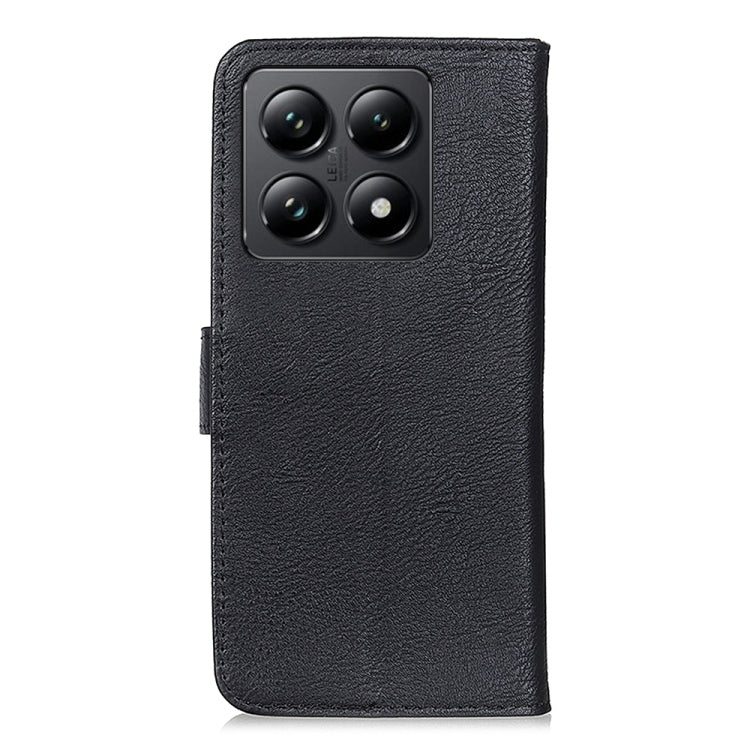 For Xiaomi 14T KHAZNEH Cowhide Texture Horizontal Flip Leather Phone Case