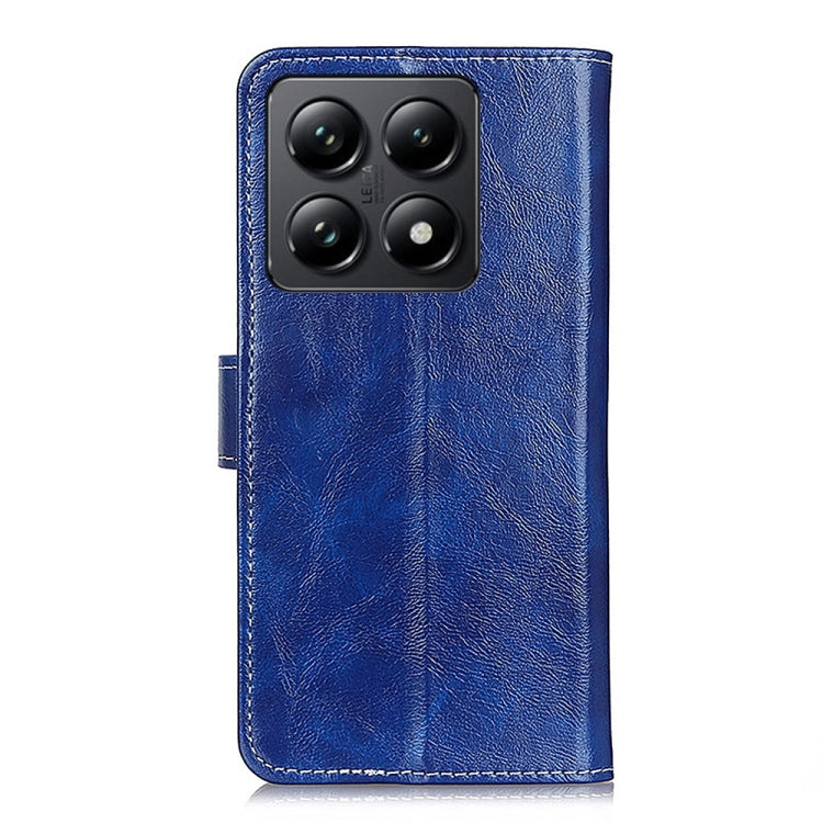 For Xiaomi 14T Pro Retro Crazy Horse Texture Leather Phone Case
