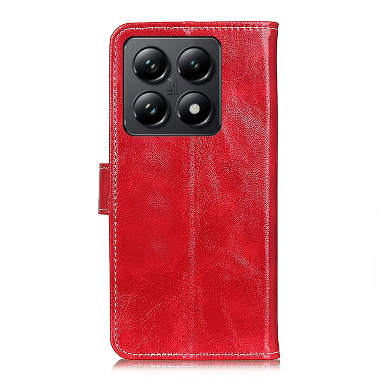 For Xiaomi 14T Retro Crazy Horse Texture Leather Phone Case
