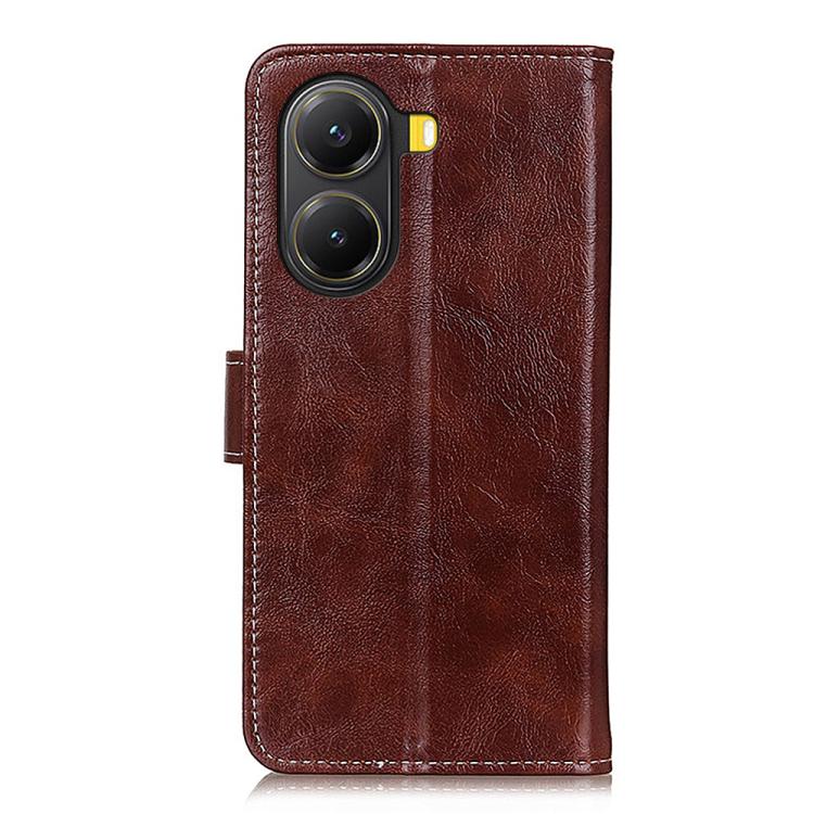 For Xiaomi Poco X7 Pro Retro Crazy Horse Texture Leather Phone Case