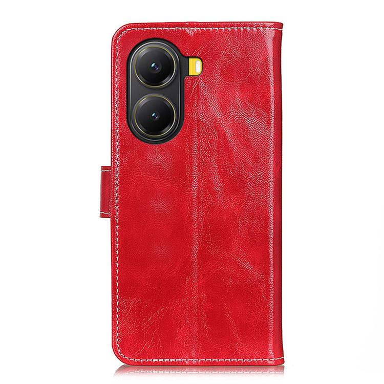 For Xiaomi Poco X7 Pro Retro Crazy Horse Texture Leather Phone Case