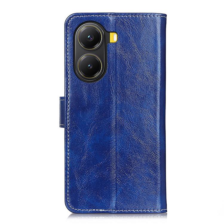 For Xiaomi Poco X7 Pro Retro Crazy Horse Texture Leather Phone Case